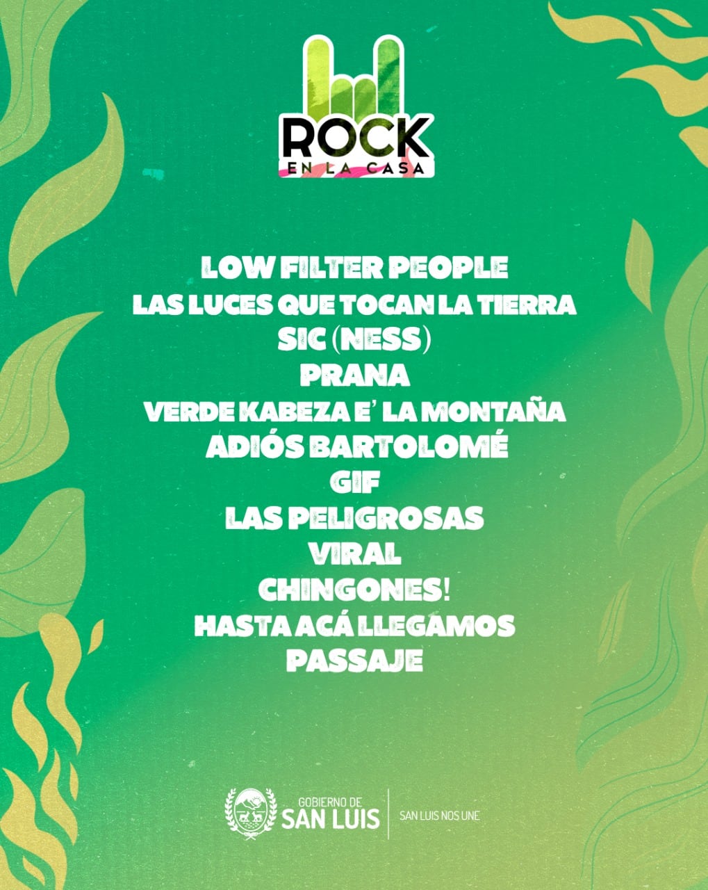 Rock en la Casa 2023, San Luis.