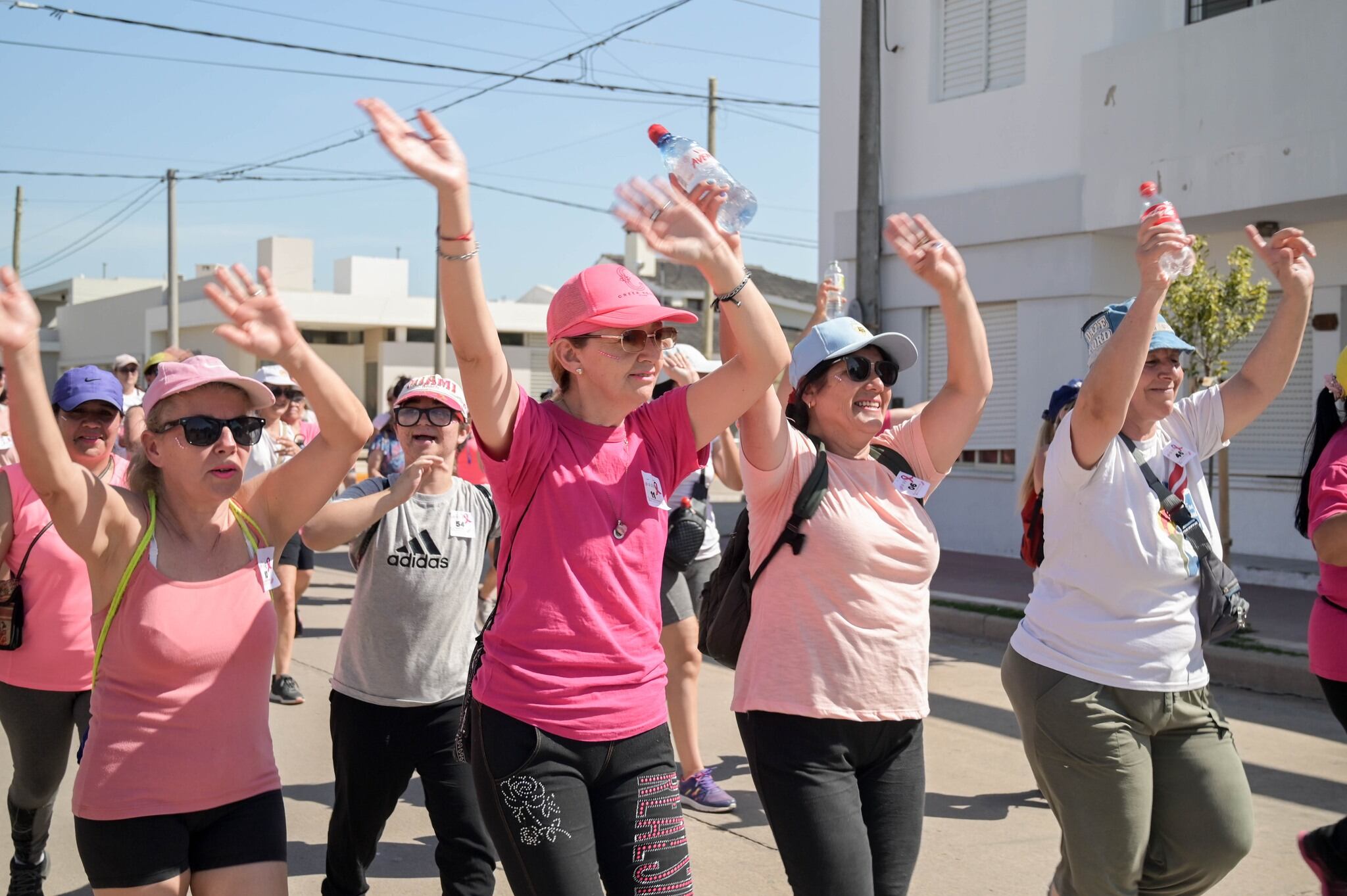 Segunda Caminata Rosa en Arroyito