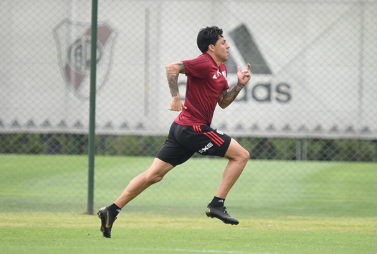 Enzo Pérez está en duda para enfrentar a México /Foto: River Plate