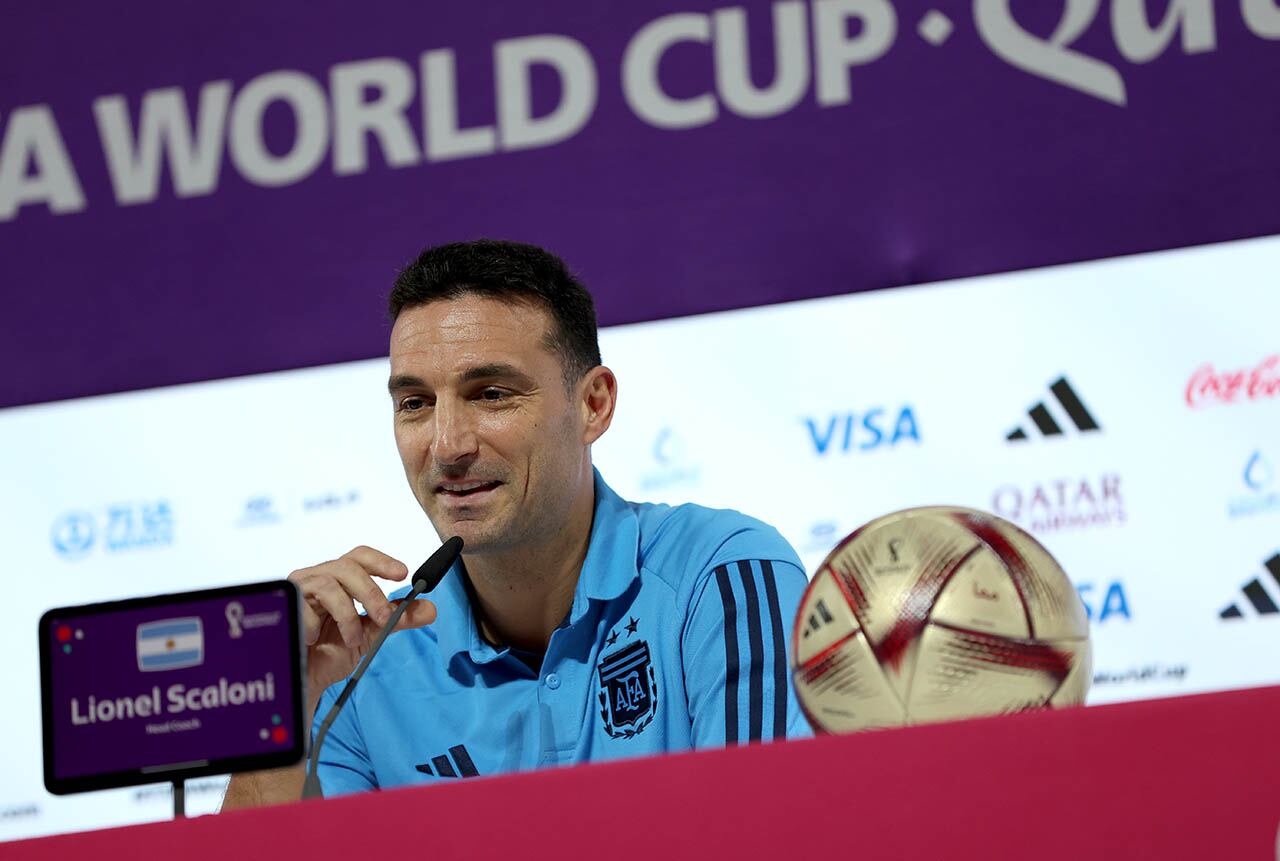 Conferencia de prensa de Lionel Scaloni, DT del seleccionado argentino