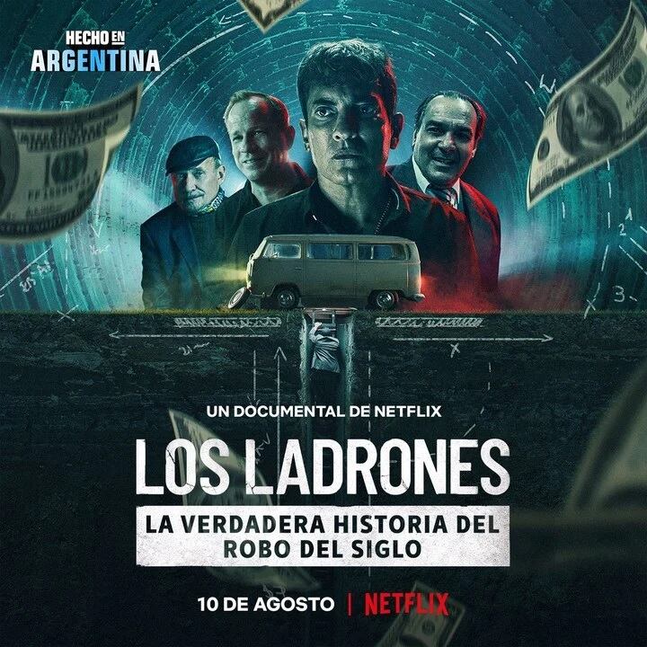 “Los ladrones: la verdadera historia del robo del siglo”, el documental que es furor en Netflix.