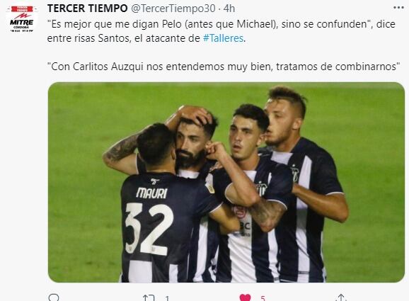 Pelo Santos redobla la apuesta para este torneo: "Verán una mejor versión".