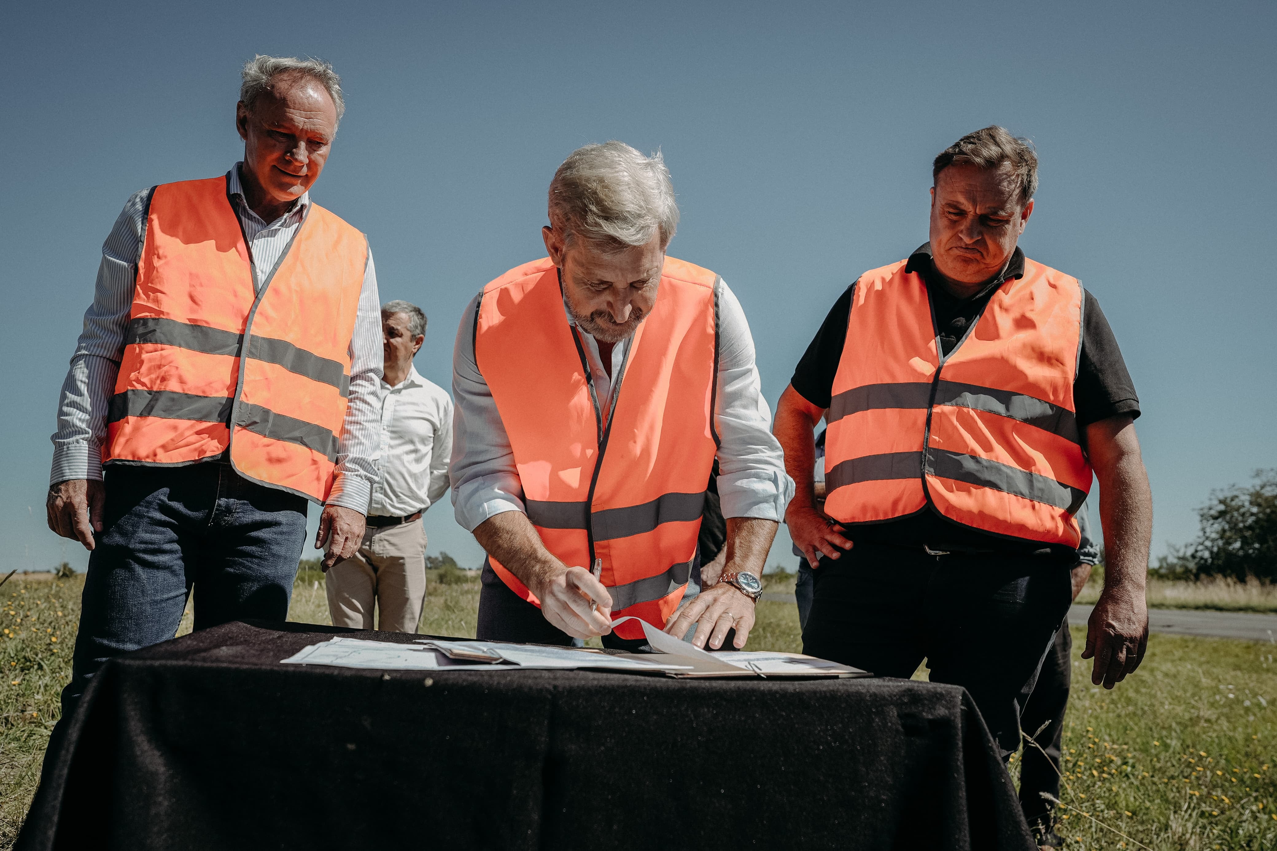 Rogelio Frigerio dio inicio formal al plan de recuperación vial en Entre Ríos