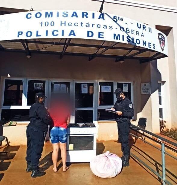 Oberá: terminó tras las rejas por robarle a su vecino. Policía de Misiones