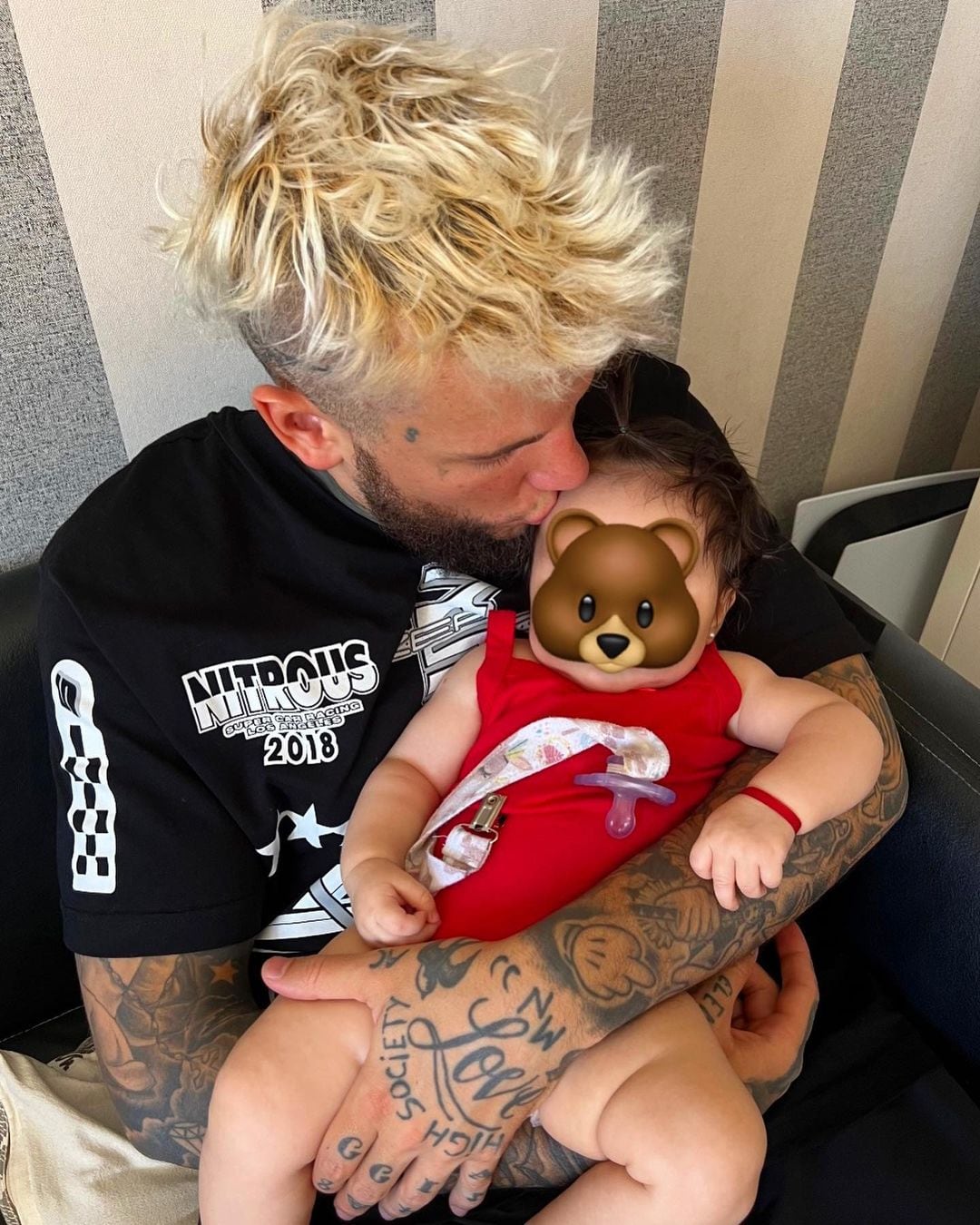 El esperado encuentro entre Alex Caniggia, Melody Luz y su hija Venezia