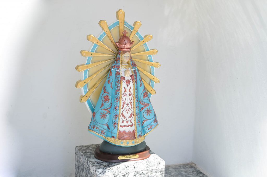 Entronización de la Virgen del Lujan en Gendarmería Nacional en Arroyito