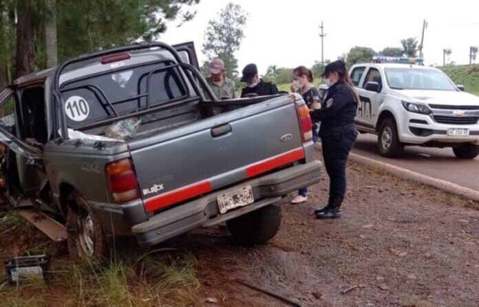 Accidente vial en Hipólito Yrigoyen: una persona herida de consideración.