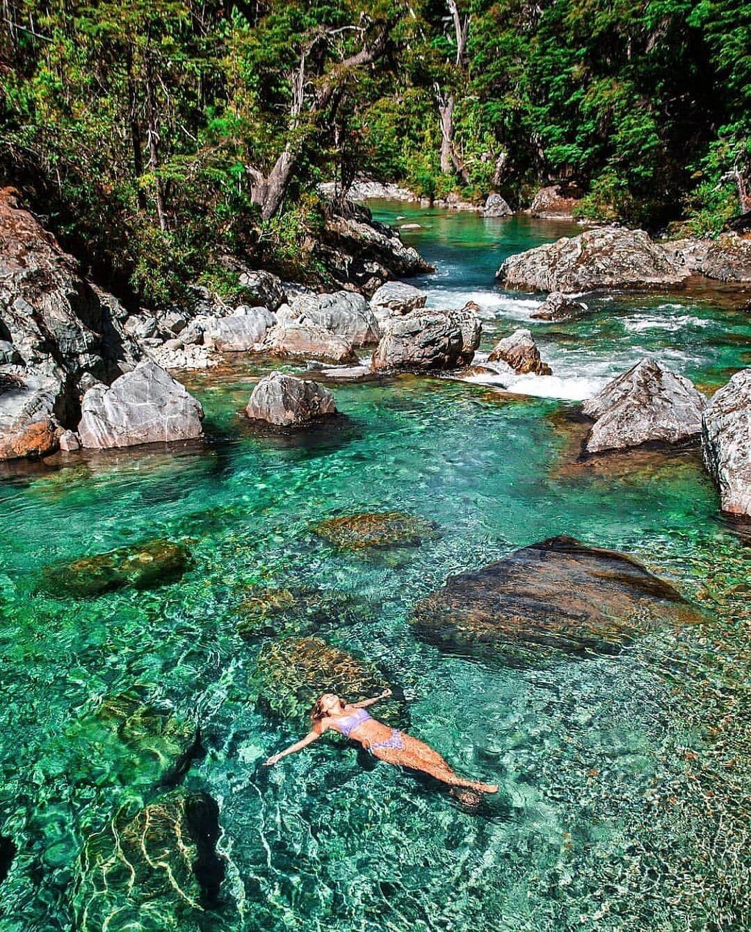 El Cajón Azul, un paraíso patagónico ubicado en El Bolsón, Río Negro.