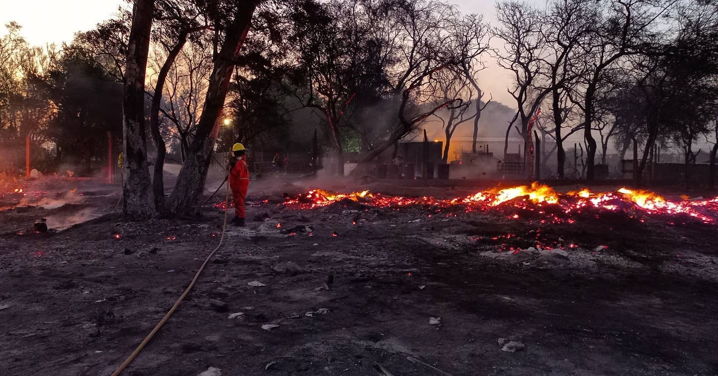 Incendio Refugio Canino Arroyito