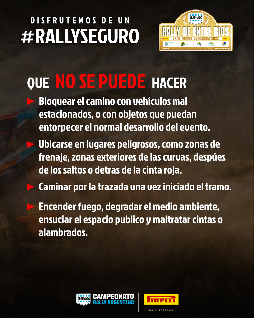 Rally Argentino en Concordia.