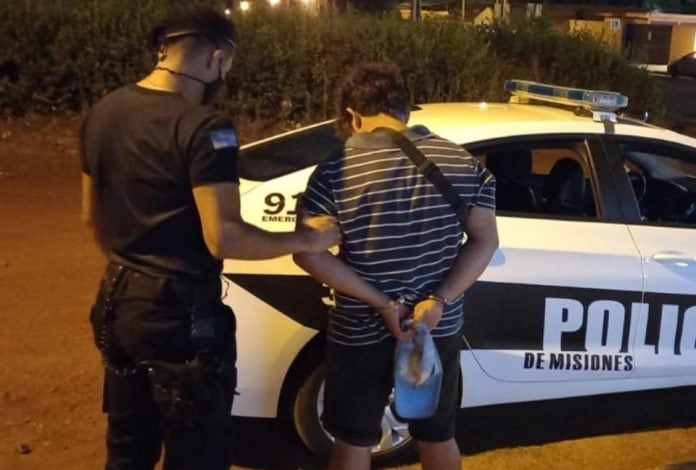 Un joven fue detenido tras intentar robar una vivienda en Posadas.