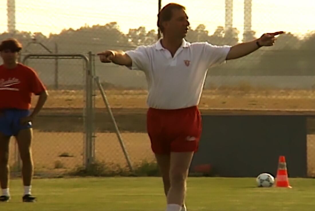 Carlos Bilardo, un entrenador de pura cepa que estuvo al frente de grandes equipos. 