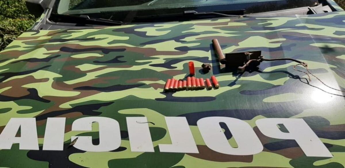 Desbaratan campamento de cazadores furtivos en Santiago de Liniers