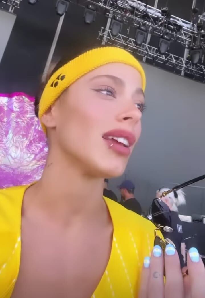 El diseño de uñas de Tini Stoessel que causó sensación en redes