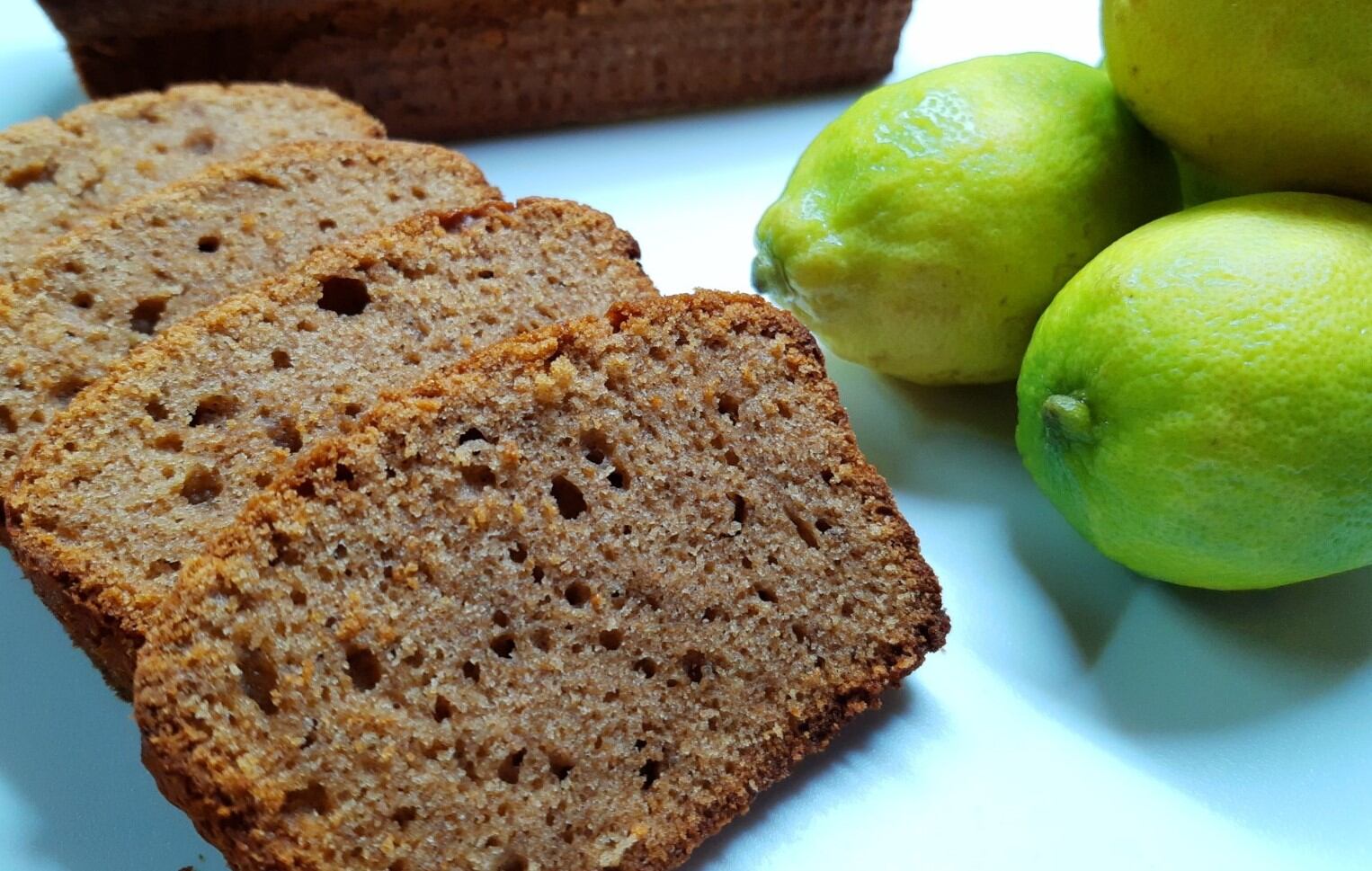 Budín de limón integral