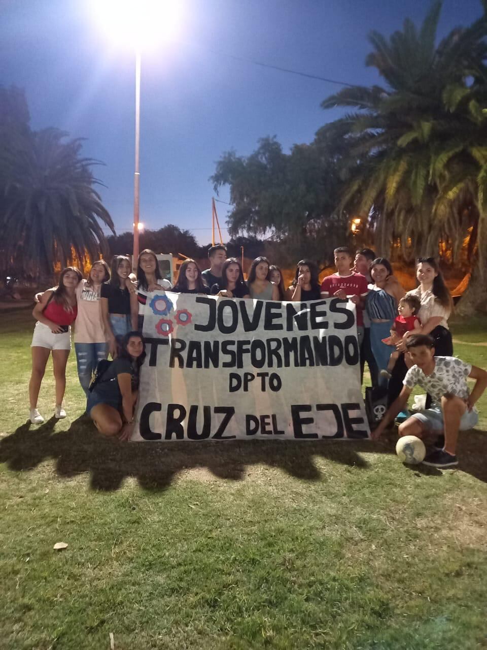 "Jóvenes Transformando" en el departamento Cruz del Eje.