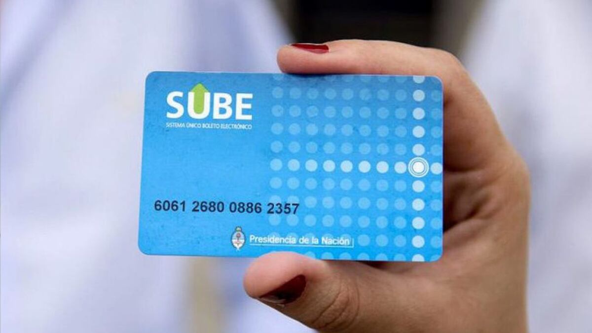 Tarjeta SUBE: cómo obtener un 55% de descuento en el pasaje