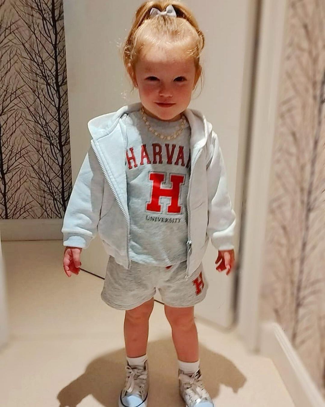 El tierno look de Ana García Moritán, la hija de Pampita