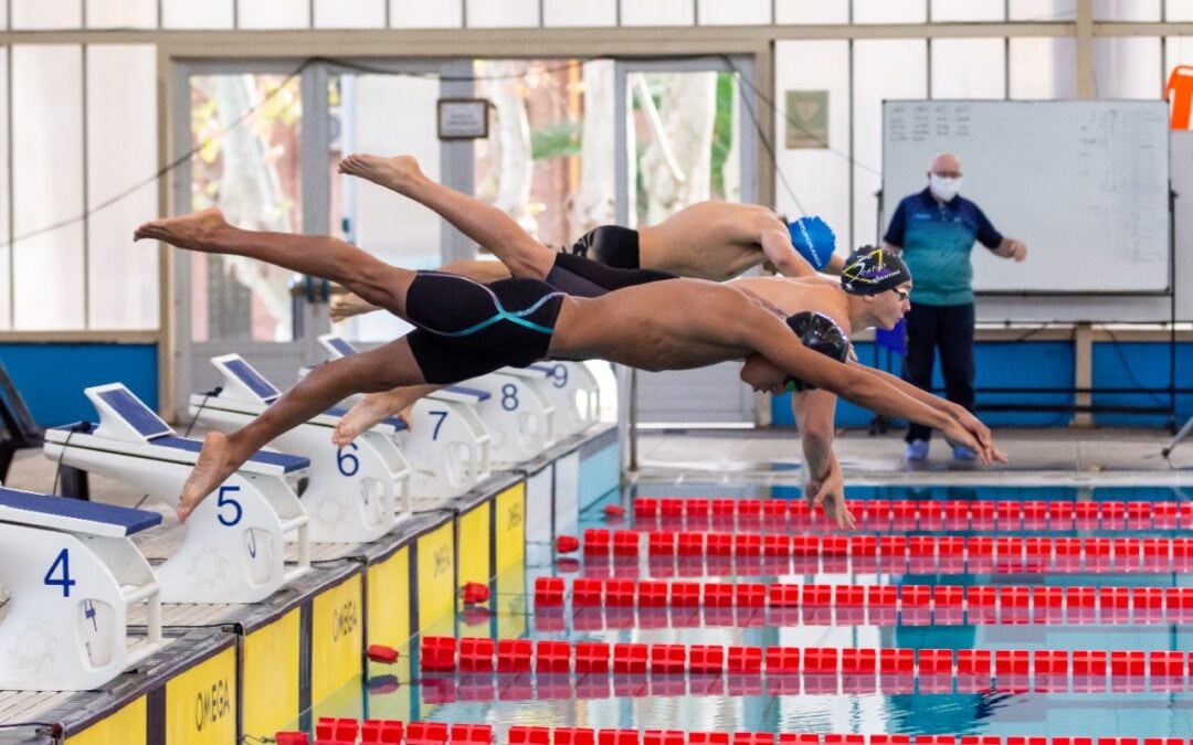 Benjamin Ghione natación Arroyito