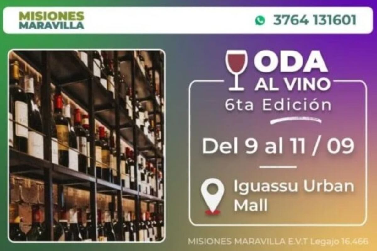 Gozá de una experiencia única y maravillosa con “Oda al Vino” de Misiones Maravilla EVT
