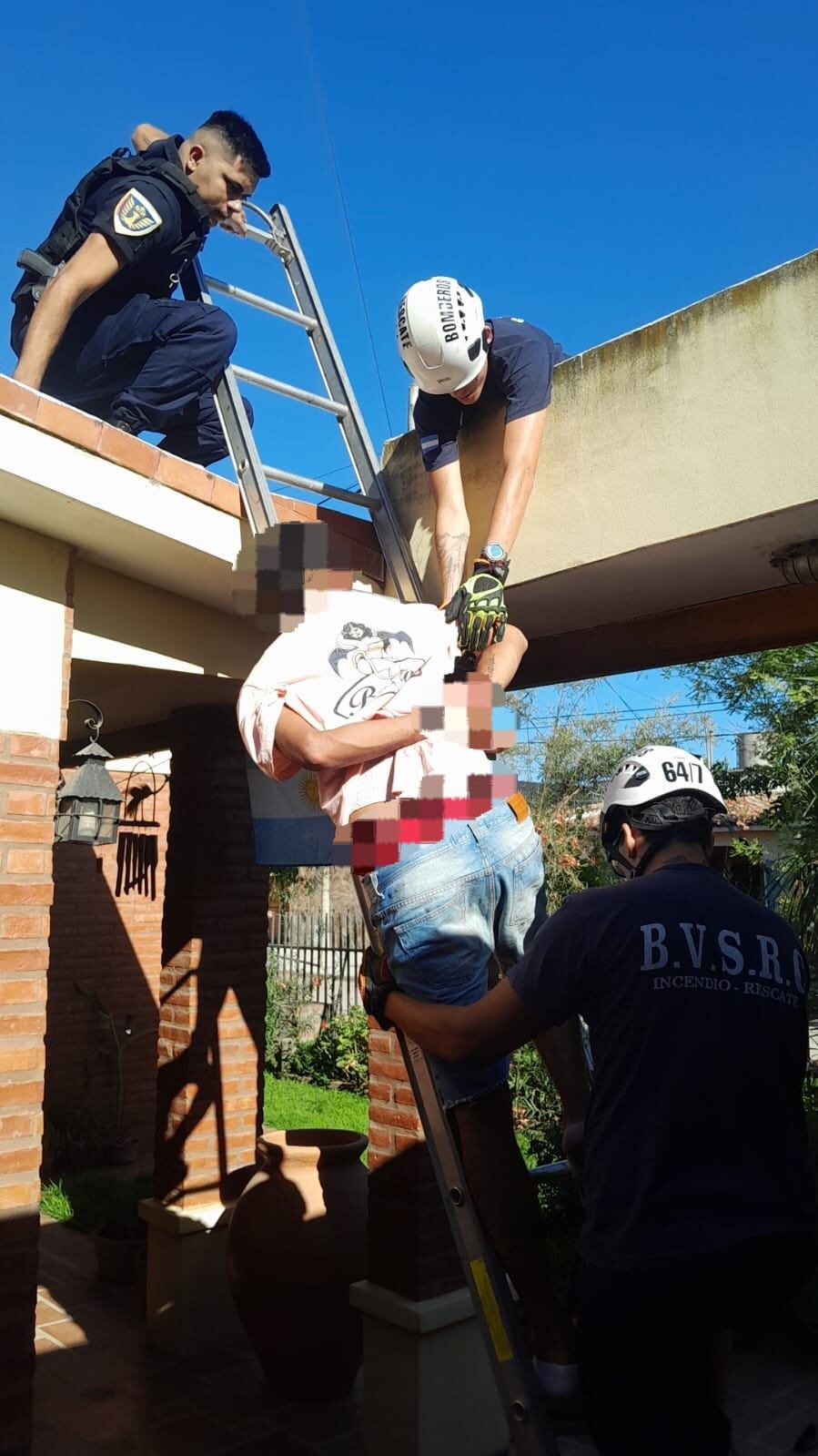 El sujeto fue detenido por la Policía de Calamuchita.