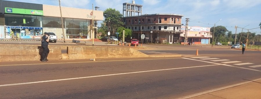 Cordobés fue encontrado descompensado, semidesnudo y herido a la vera de la ruta en Garupá.