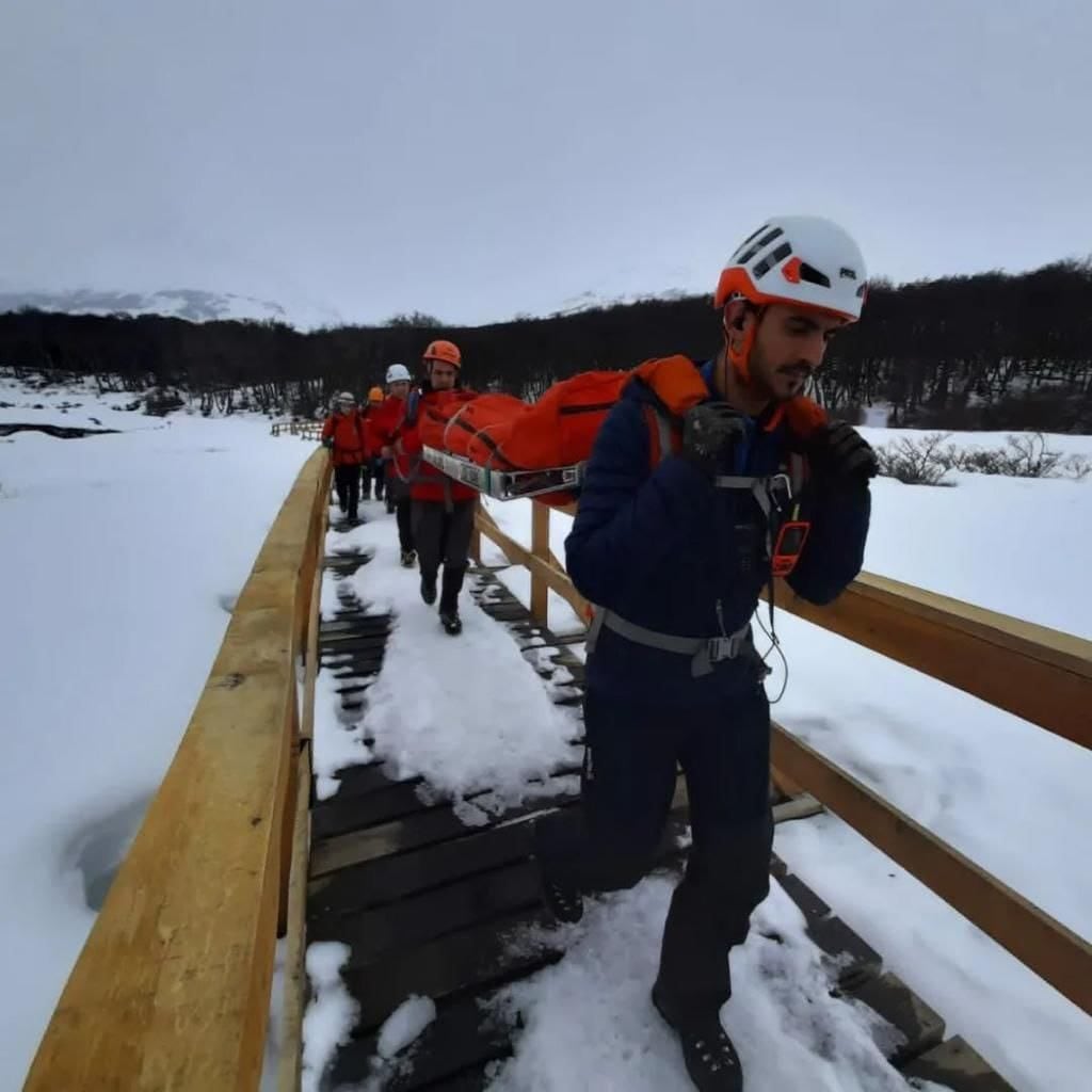 Rescate en Laguna Esmeralda