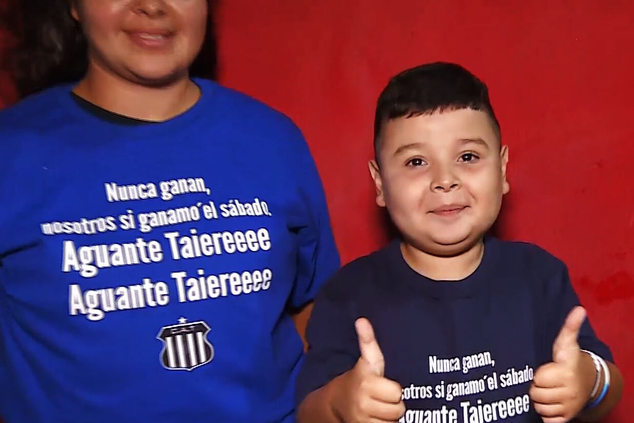 Aguante Talleres. Fran el niño del fenómeno viral. (Telefé Córdoba)