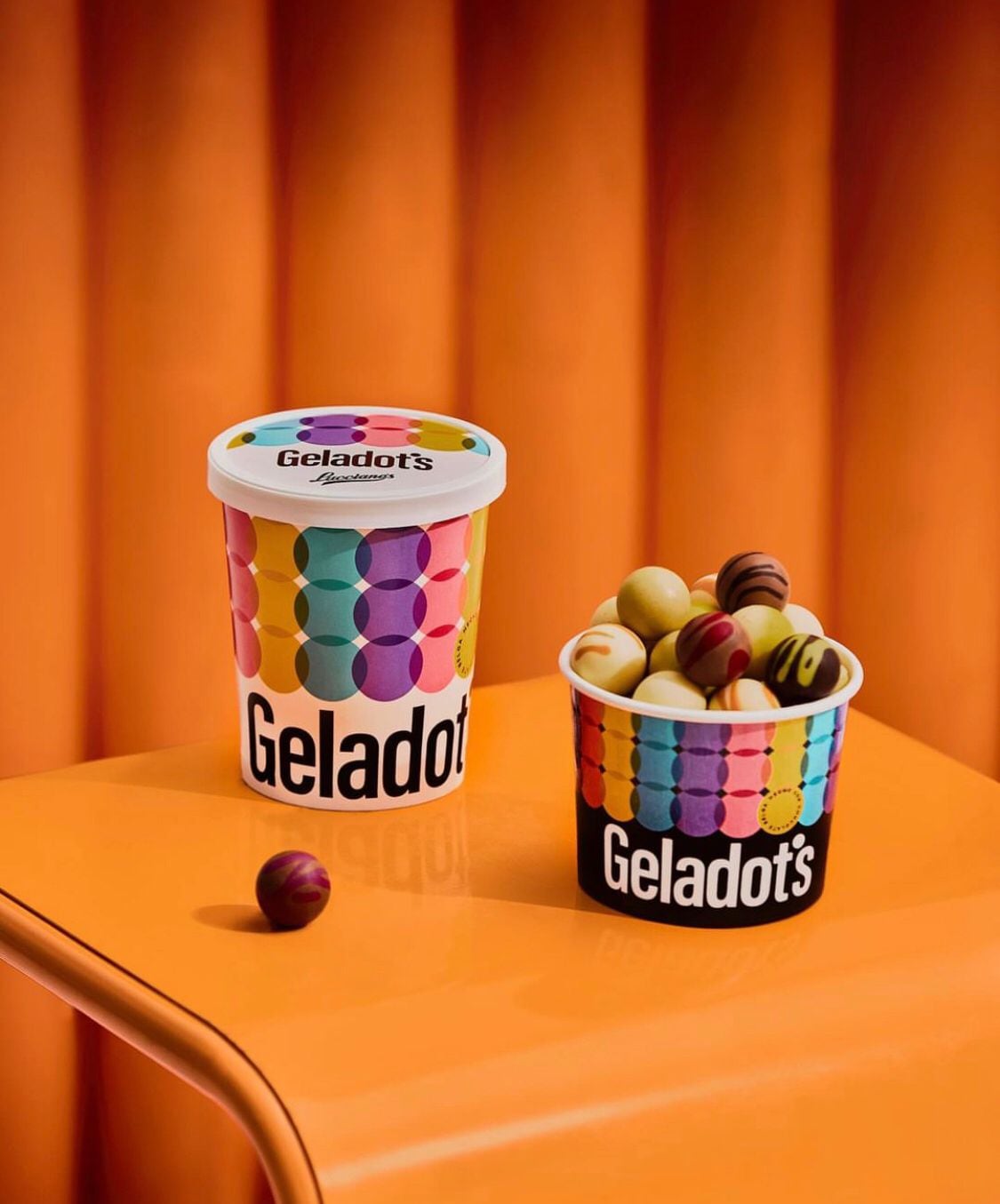 Los Geladot's, los bombones helados virales de Lucciano's.