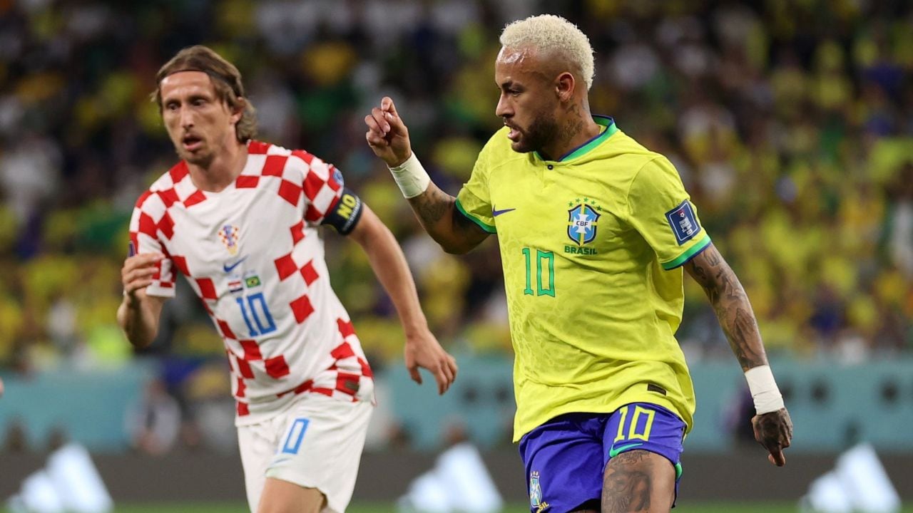 Brasil enfrenta a Croacia por un lugar en la semifinal del Mundial Qatar 2022