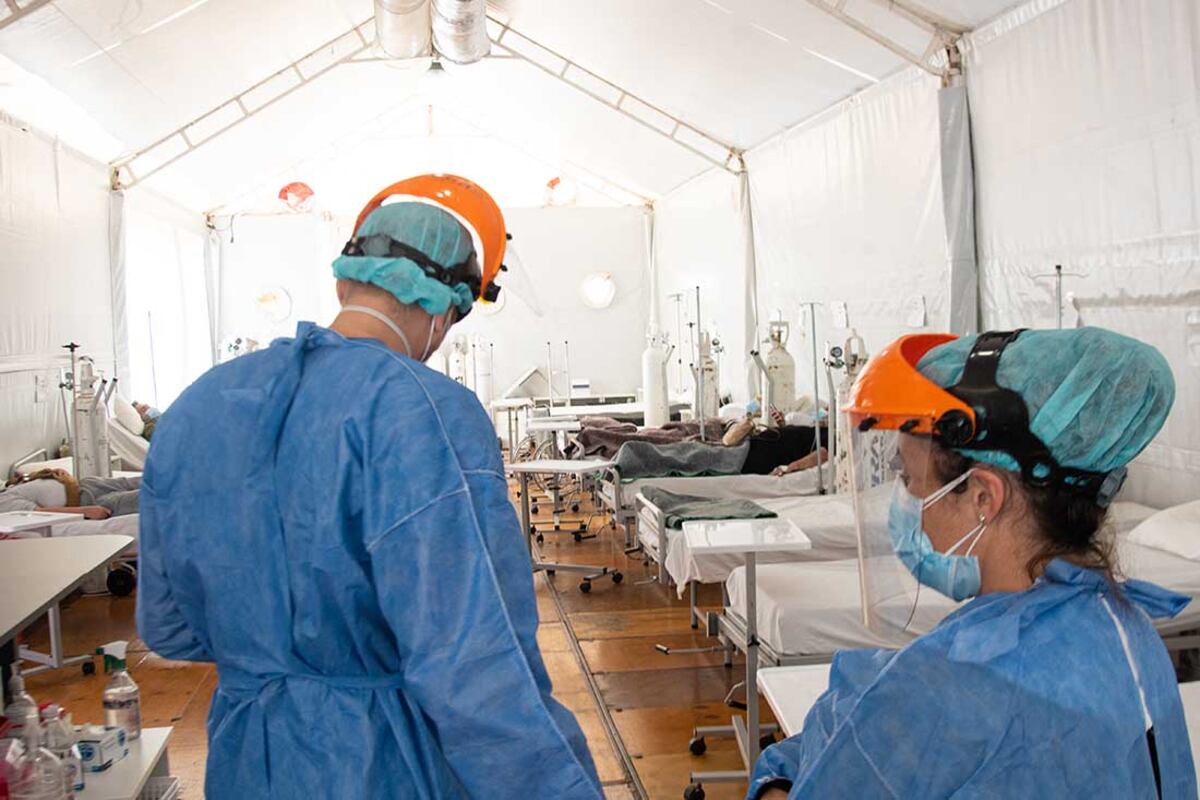 Covid en Córdoba: confirmaron un brote dentro del Hospital Rawson