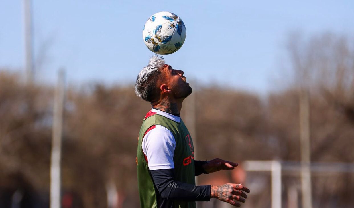 Damián Batallini, con chances de ser titular por primera vez en Instituto. (IACC).