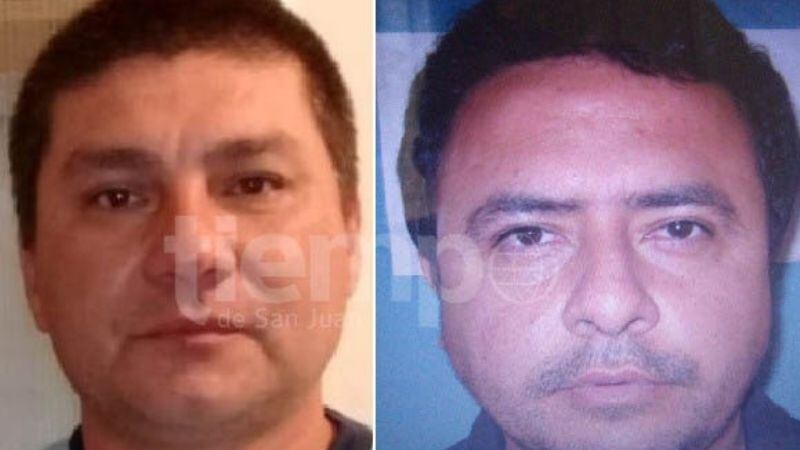 “Malasuerte” Flores y “Ale” Pérez, los detenidos.