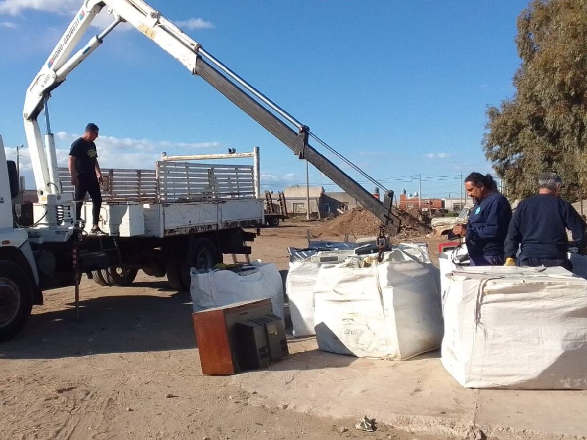 Punta Alta: se recolectaron más de tres toneladas de residuos tecnológicos