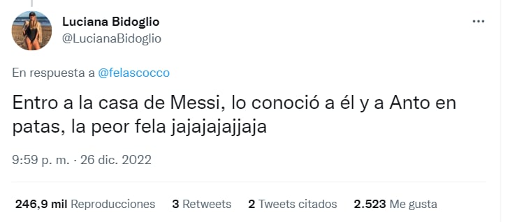 El joven le dijo que no a su mamá y se quedó sin conocer a Messi