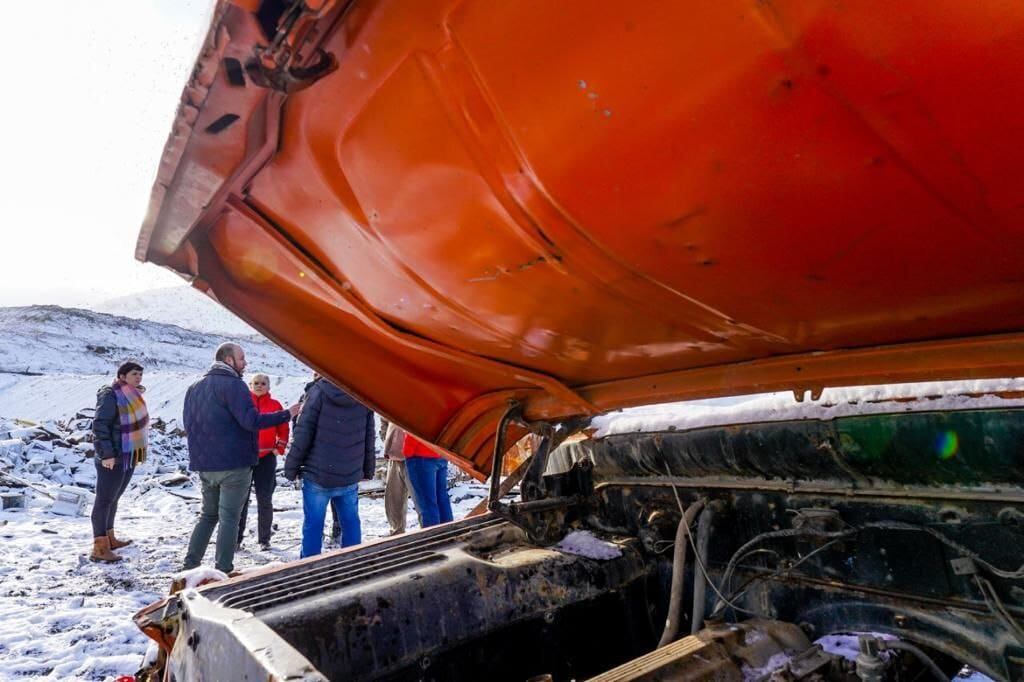 Proyectan compactar más de 300 toneladas de chatarra