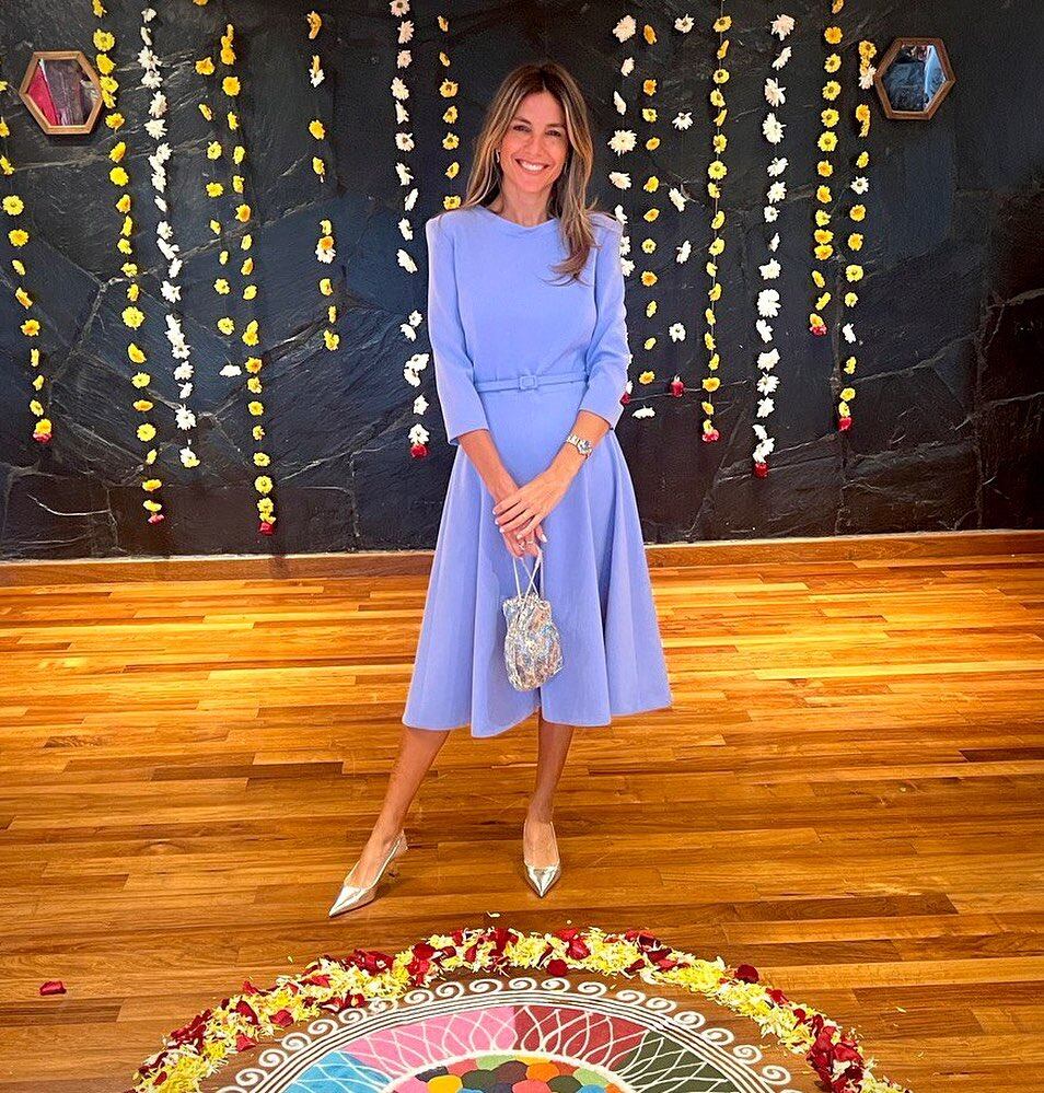 El look de María Belén Ludueña