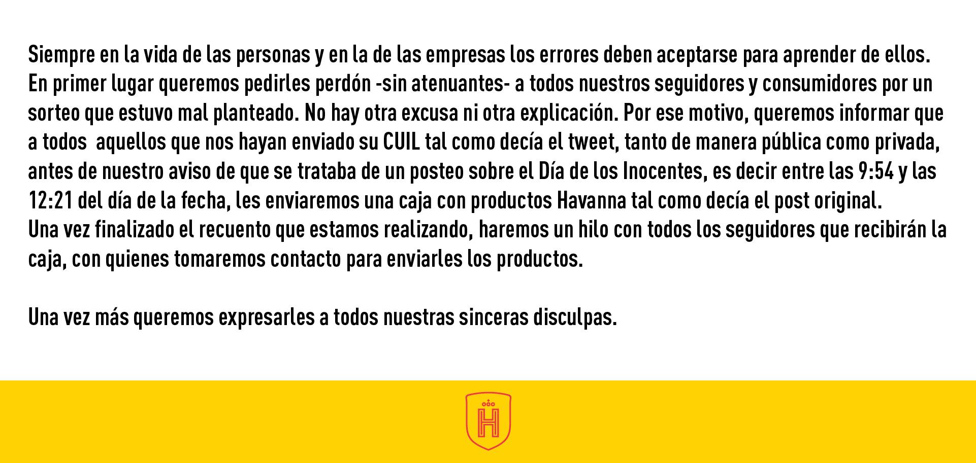 La empresa marplatense deberá obsequiar productos por un posteo “en broma” por el Día de los Inocentes. Defensa del Consumidor imputó a sus dueños por publicidad engañosa.