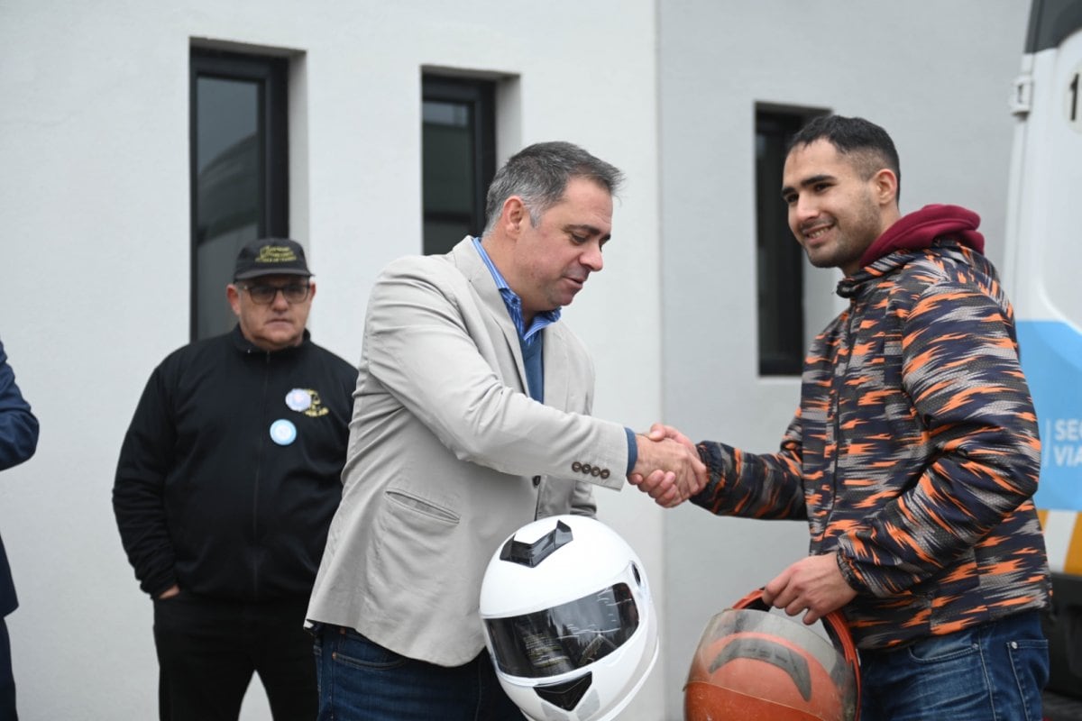 Educación Vial: se realizaron capacitaciones de conducción segura a motociclistas de Gualeguaychú