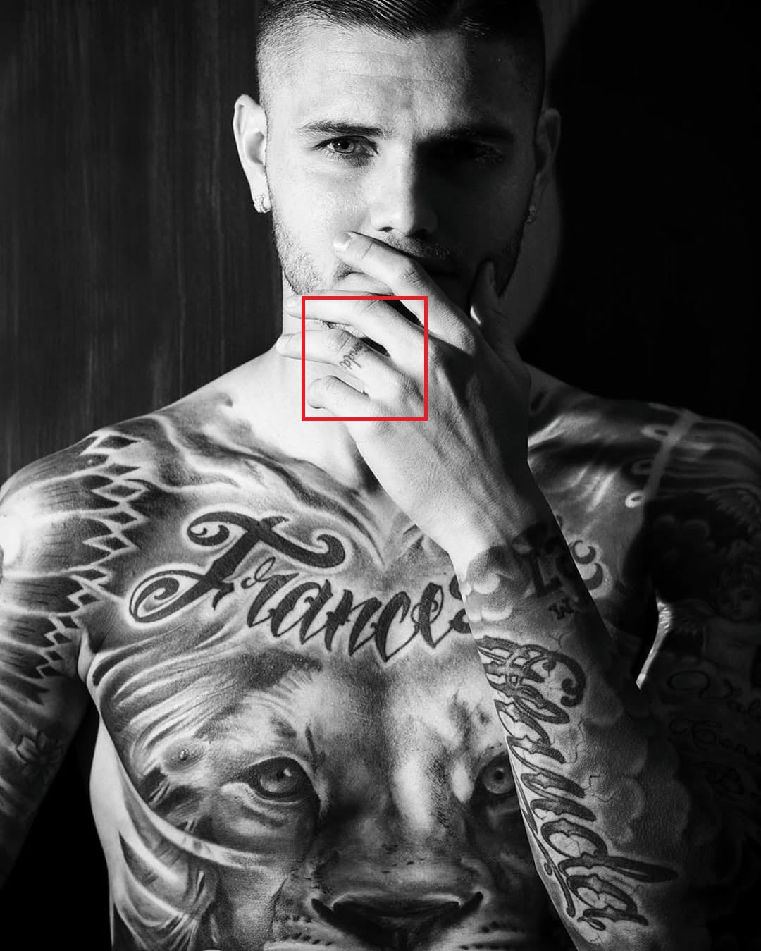 El tatuaje de Mauro Icardi a Wanda Nara