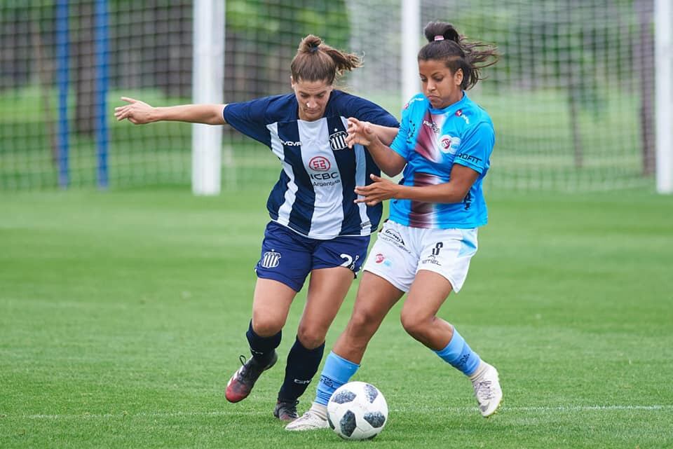 Evangelina Franco El Tío juega en Talleres Femenino