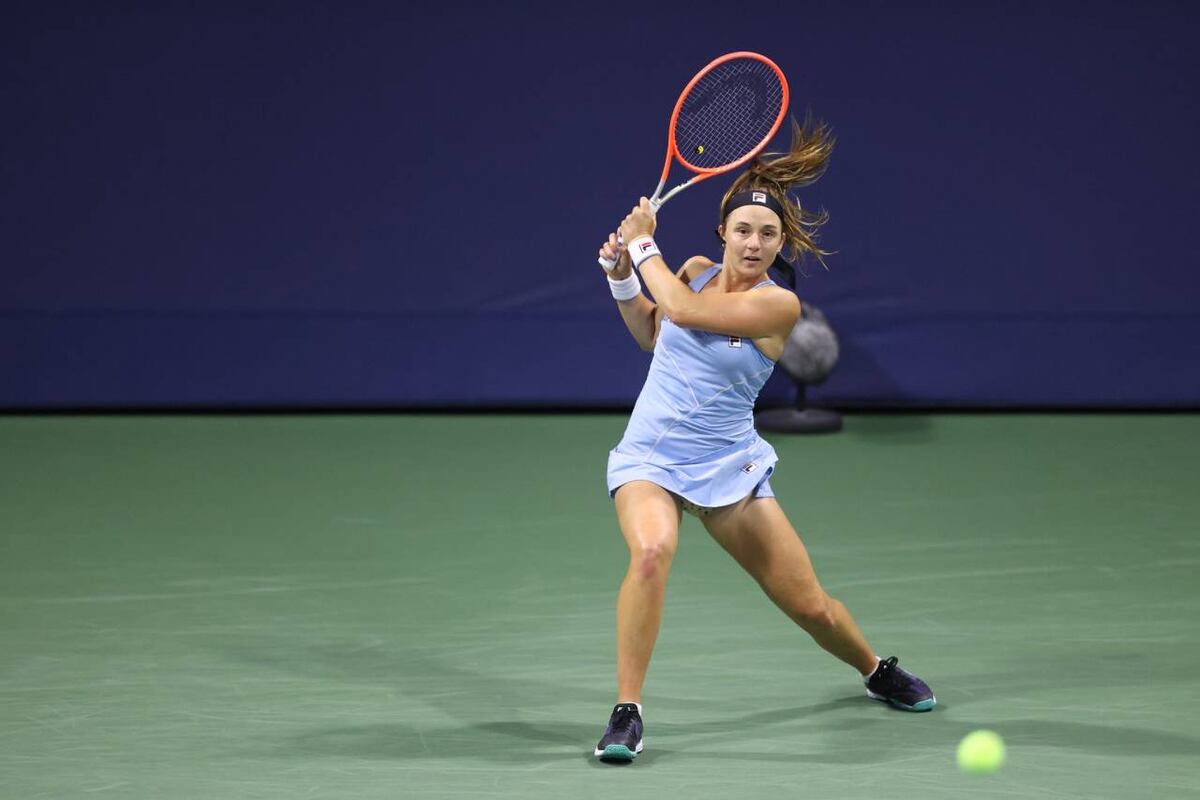 Nadia Podoroska se fue “muy enojada” tras la derrota en su debut en el US Open