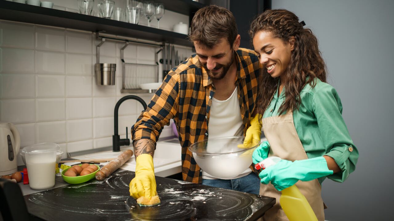 La limpieza de la cocina, clave.