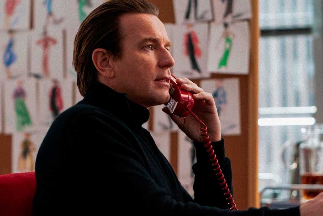 Ewan McGregor como el diseñador Halston.