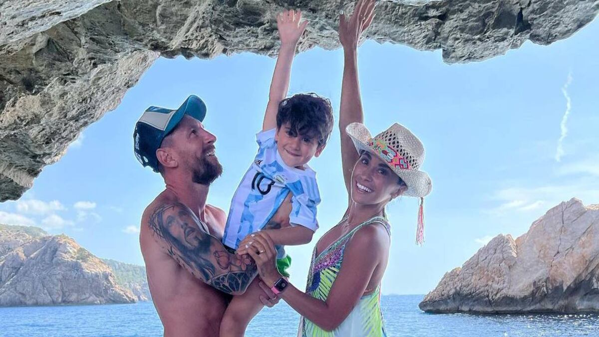 Estás igual: Antonela Roccuzzo presumió de su “bebé” Ciro Messi en Instagram