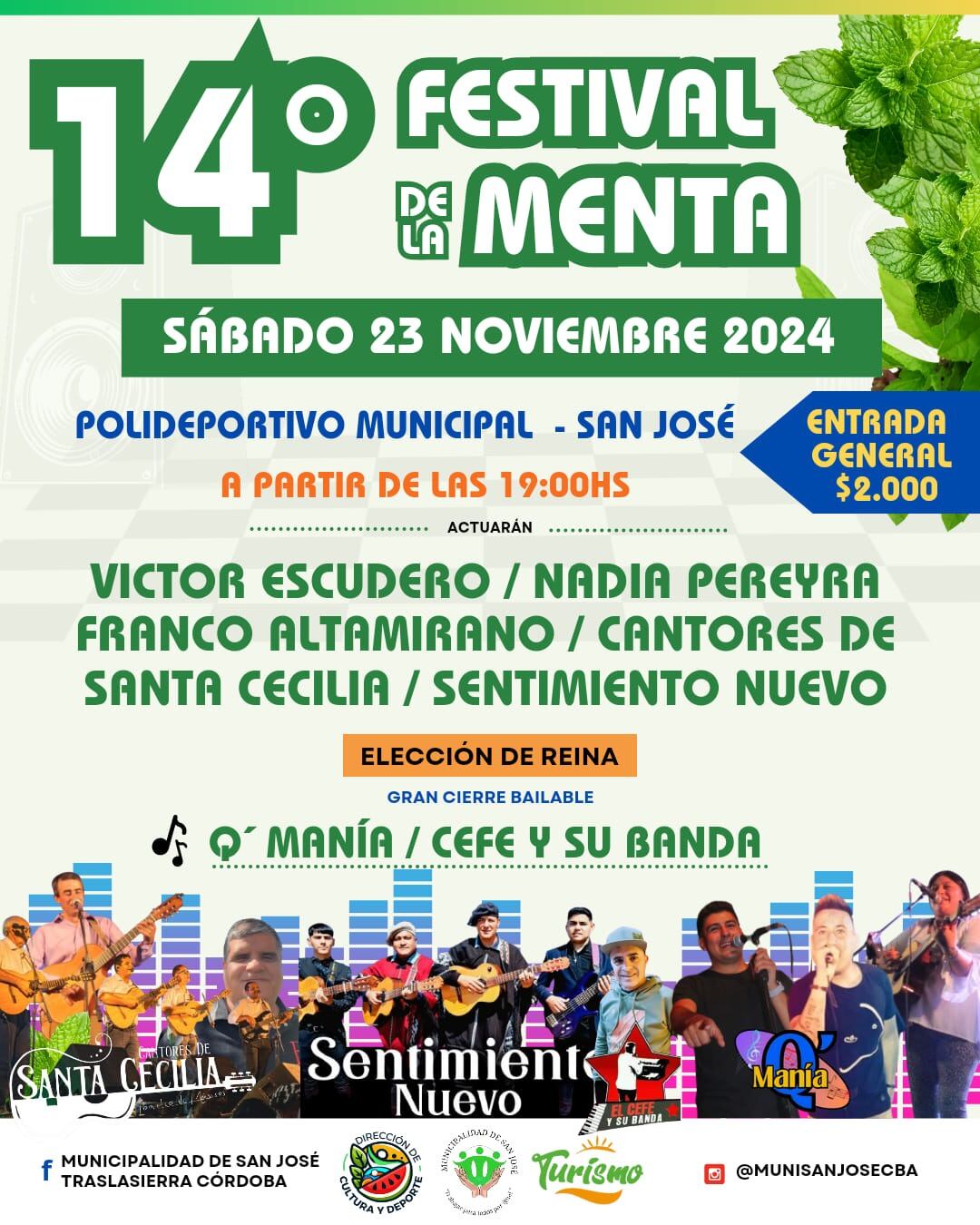 La nutrida oferta del Festival de la Menta en Córdoba.