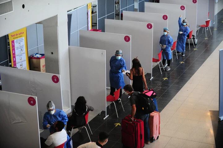 Testeos de coronavirus en la Ciudad de Buenos Aires. (Foto: Germán García Adrasti)