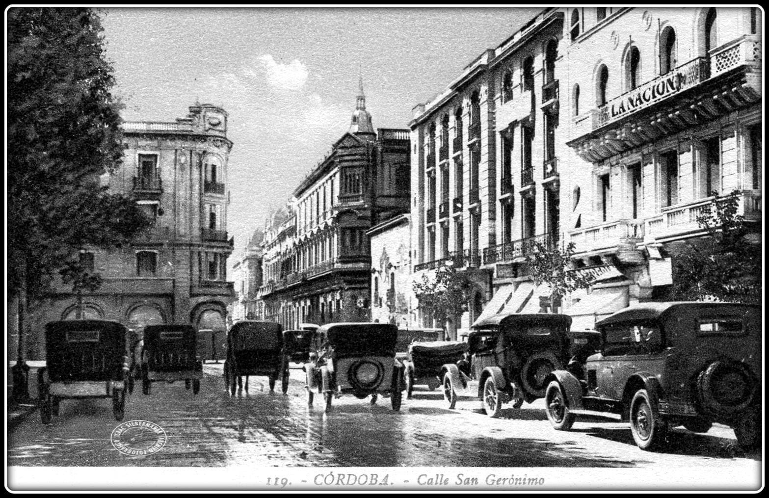 Plaza San Martín en los años ´30.