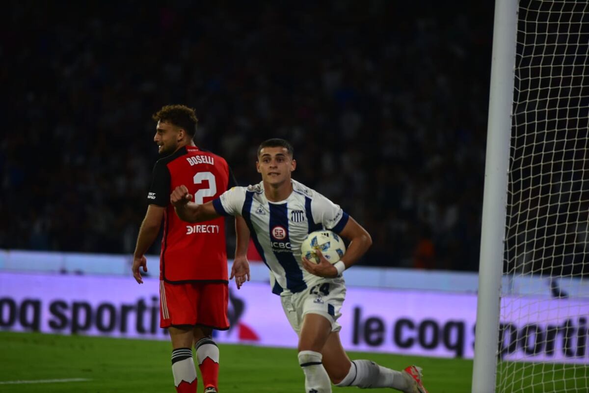 Talleres descontó por Ramón Sosa frente a River en un partido a pura emoción