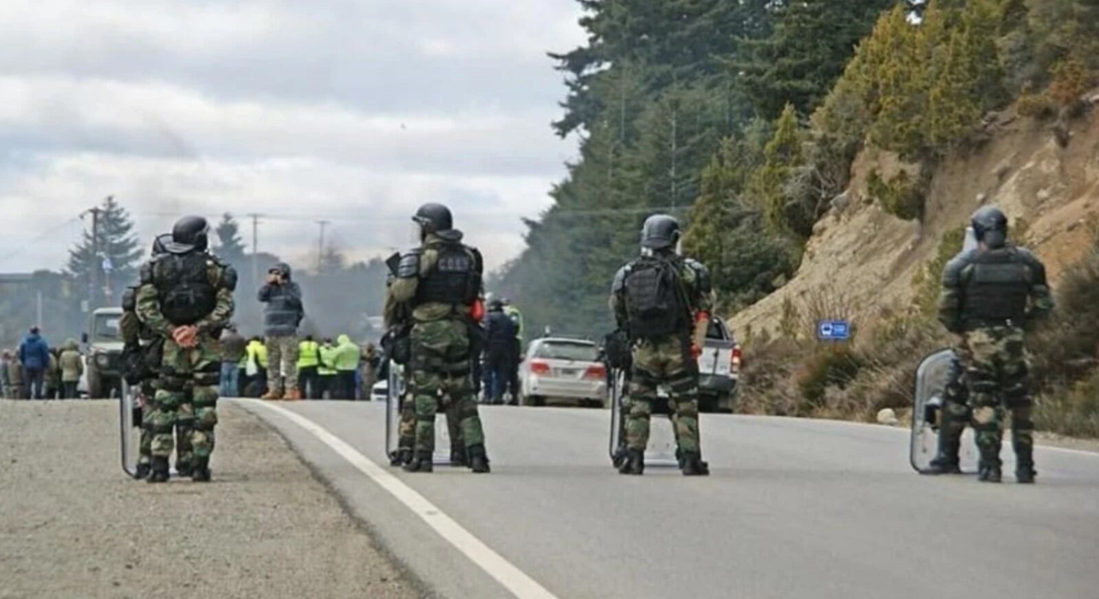 Incidentes en Villa Mascardi.